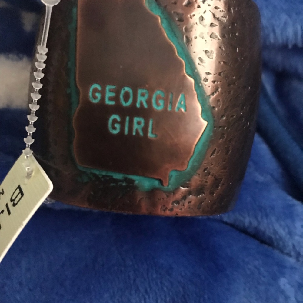 New copper color bracelet 1 for Georgia and one for Kentucky!